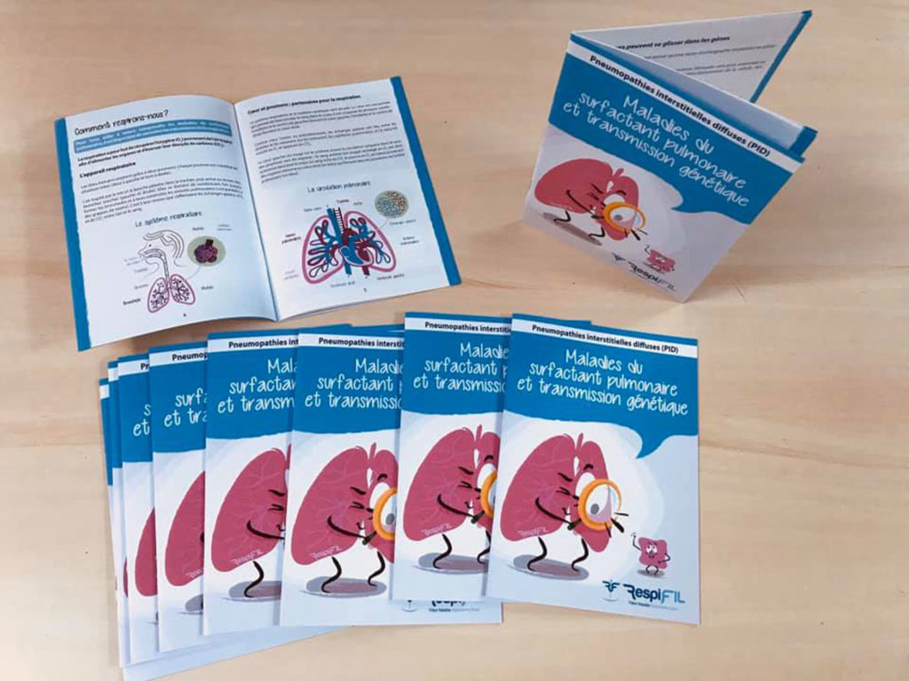 Un livret pour mieux expliquer les maladies du surfactant pulmonaire et leur origine génétique