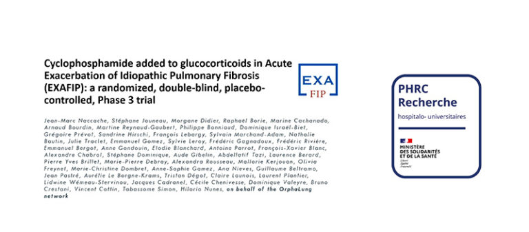Exafip2 Programme Hospitalier De Recherche Clinique Phrc 2020 Respifil Filière De Santé 9686