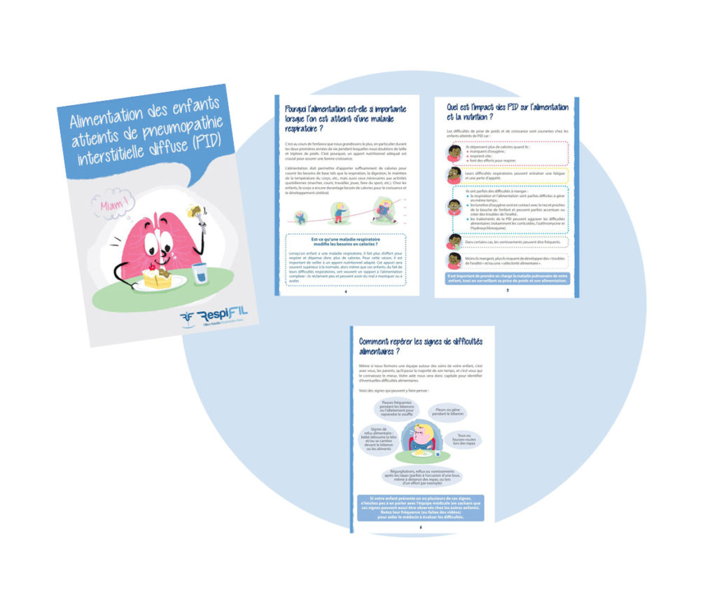 Livret Alimentation des enfants atteints de pneumopathie interstitielle diffuse (PID)