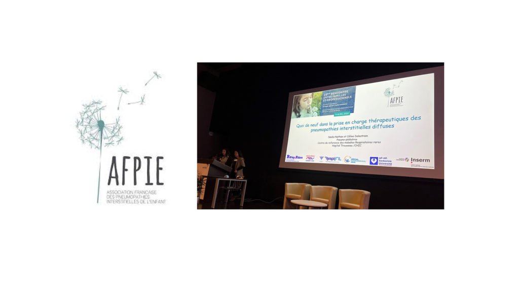 Retour sur la 25ème rencontre de l’association française des pneumopathies interstitielles de l’enfant (AFPIE)