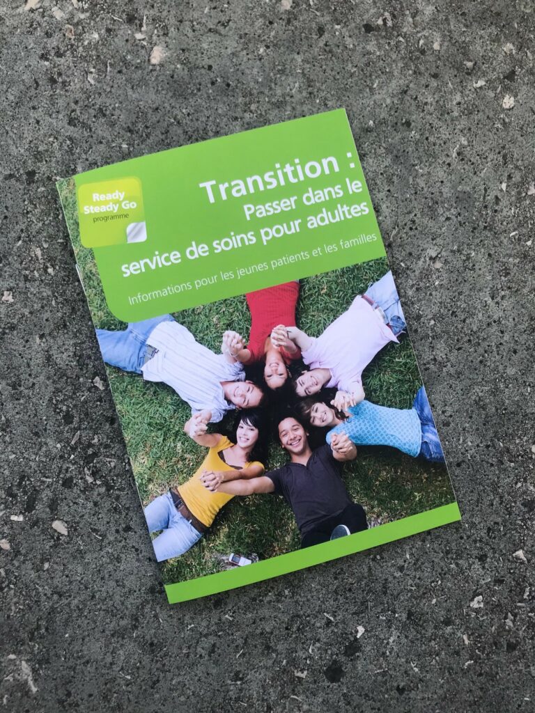 Transition enfant-adulte : livret Ready Steady Go, disponible !