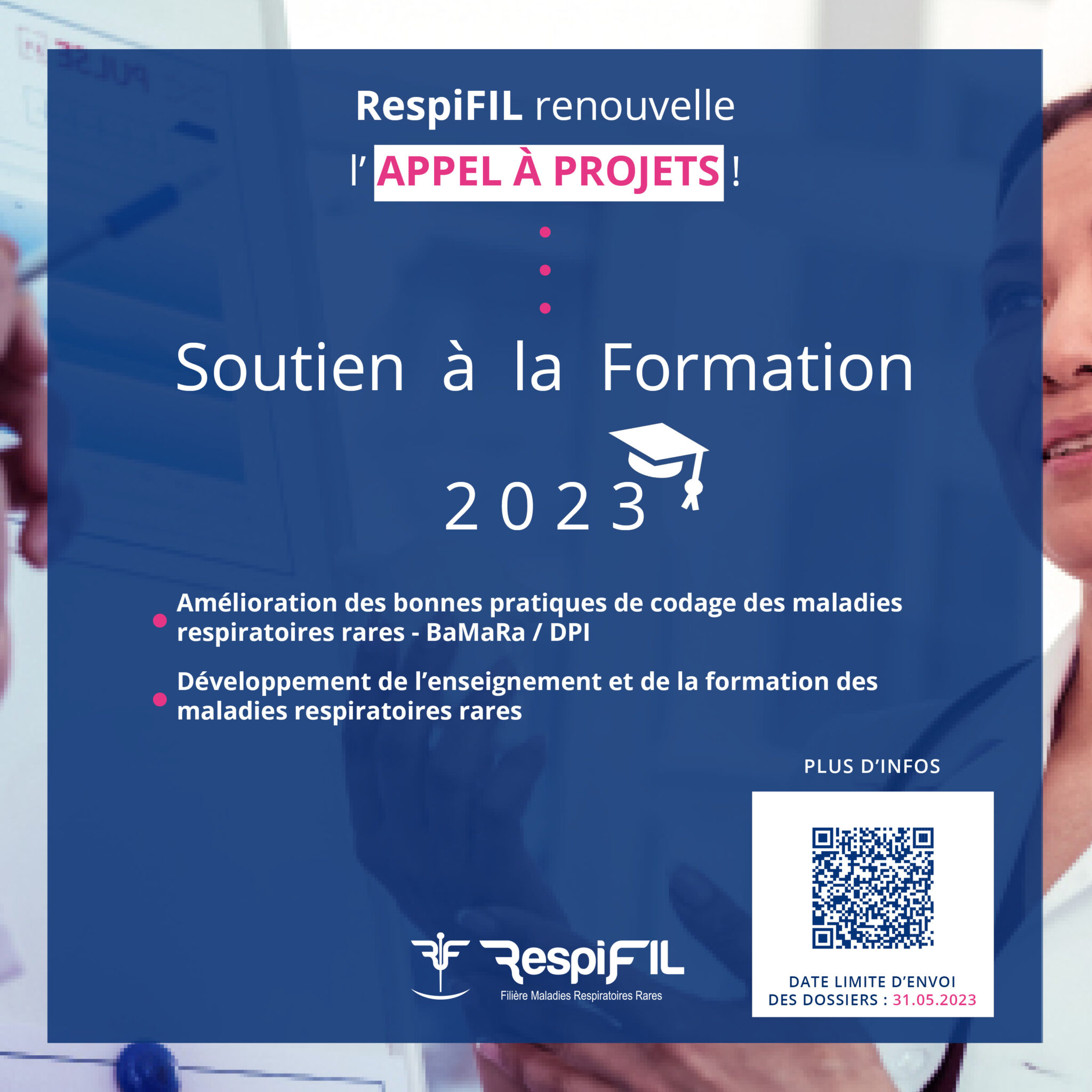 Respifil Lance Lappel à Projets Soutien à La Formation 2023 Respifil Filière De Santé Des 1950