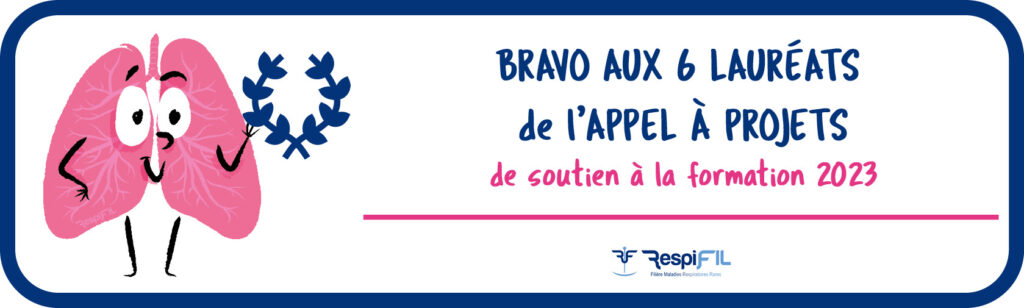 Lauréats de l’appel à projets Soutien à la formation 2023