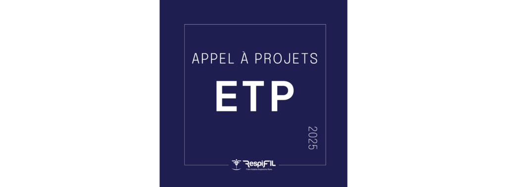 RespiFIL lance un appel à projets ETP 2025