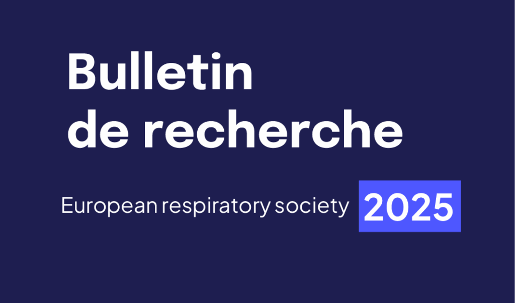 Le bulletin de recherche spécial ERS 2025 est en ligne !
