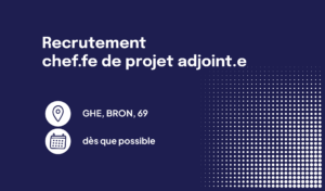 Rejoignez-nous comme chef.fe de projet adjoint.e !